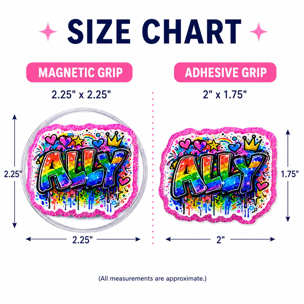 Ally Graffiti Pride Phone Tablet Grip