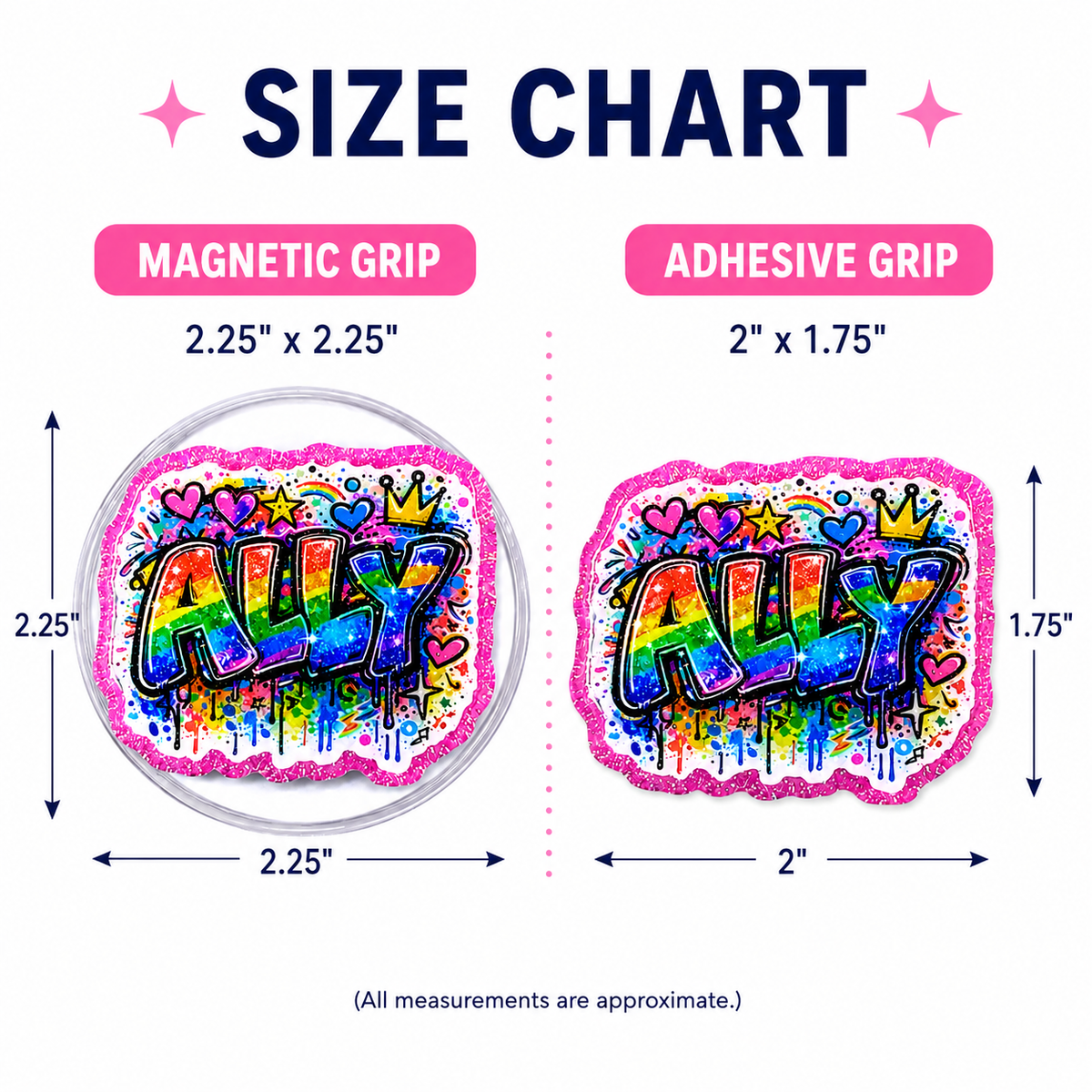 Ally Graffiti Pride Phone Tablet Grip