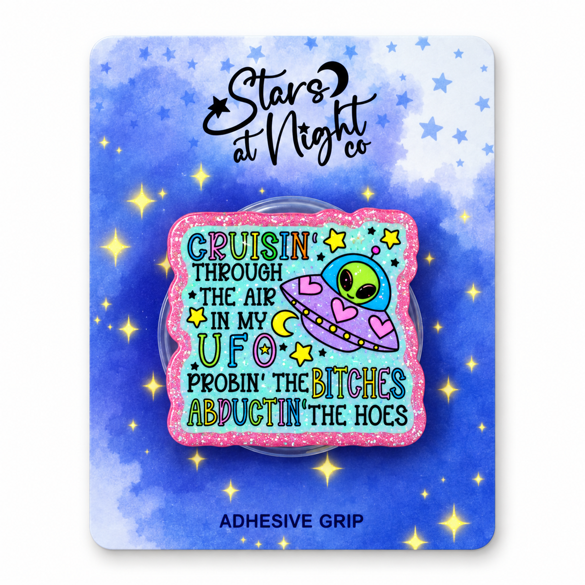 UFO Alien Phone Tablet Grip