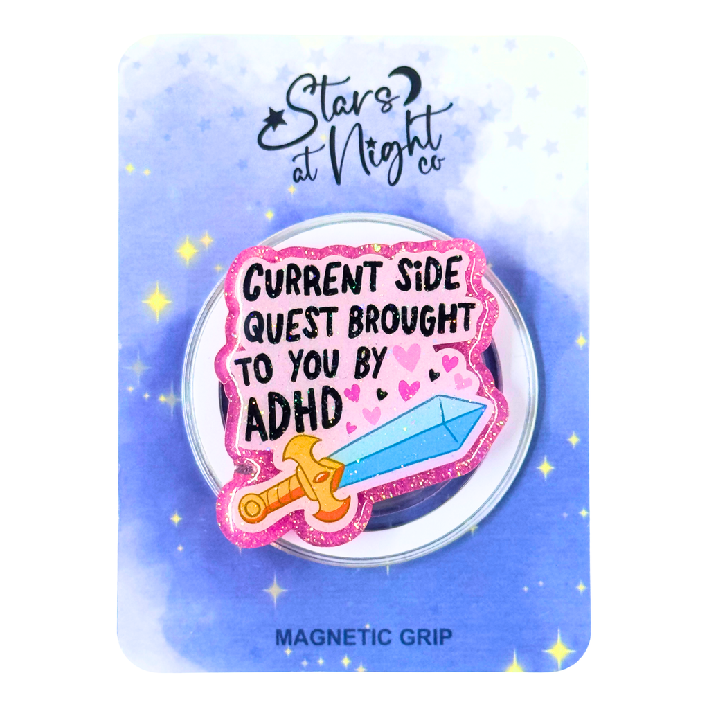 Current Side Quest Phone Tablet Grip