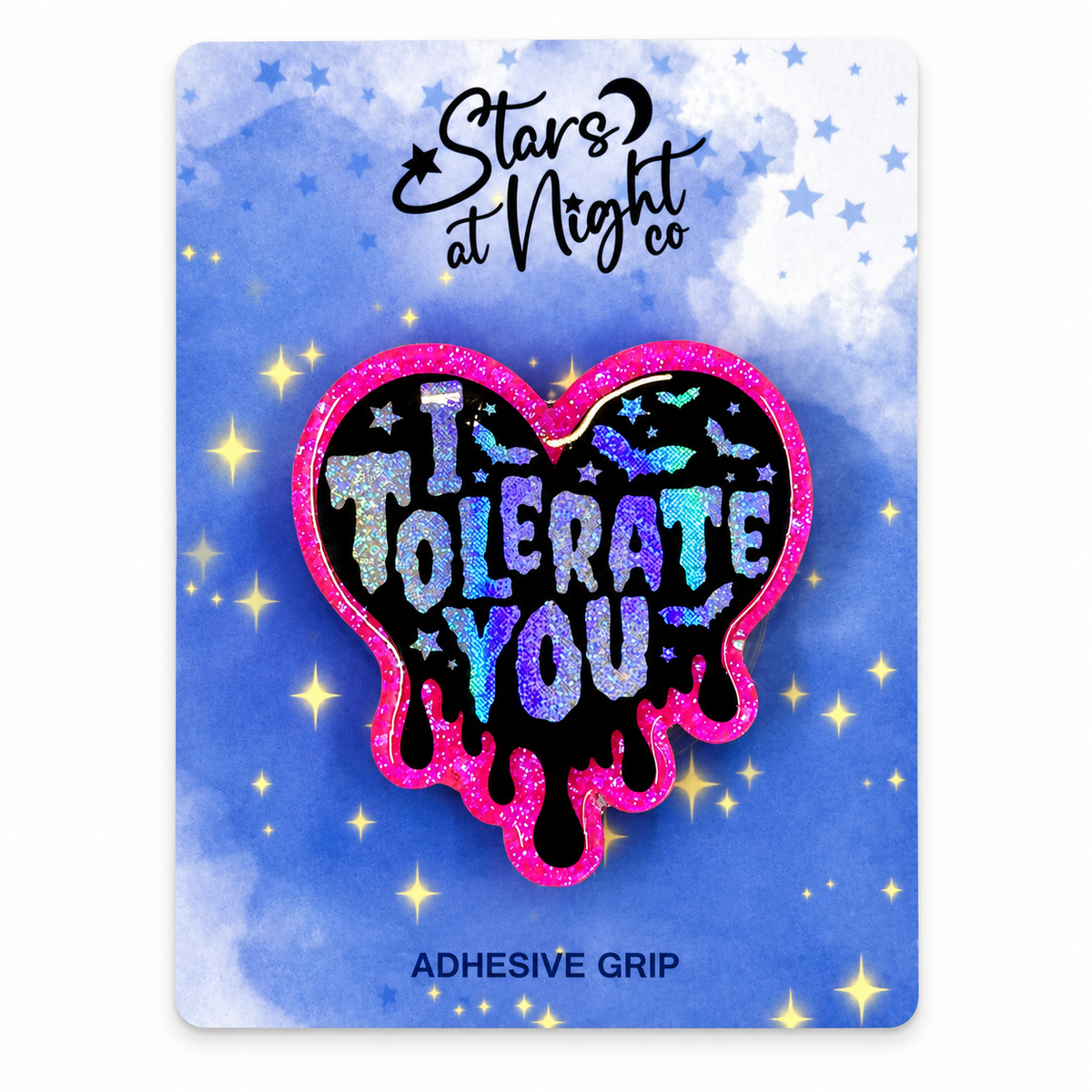 I Tolerate You Heart Phone Tablet Grip