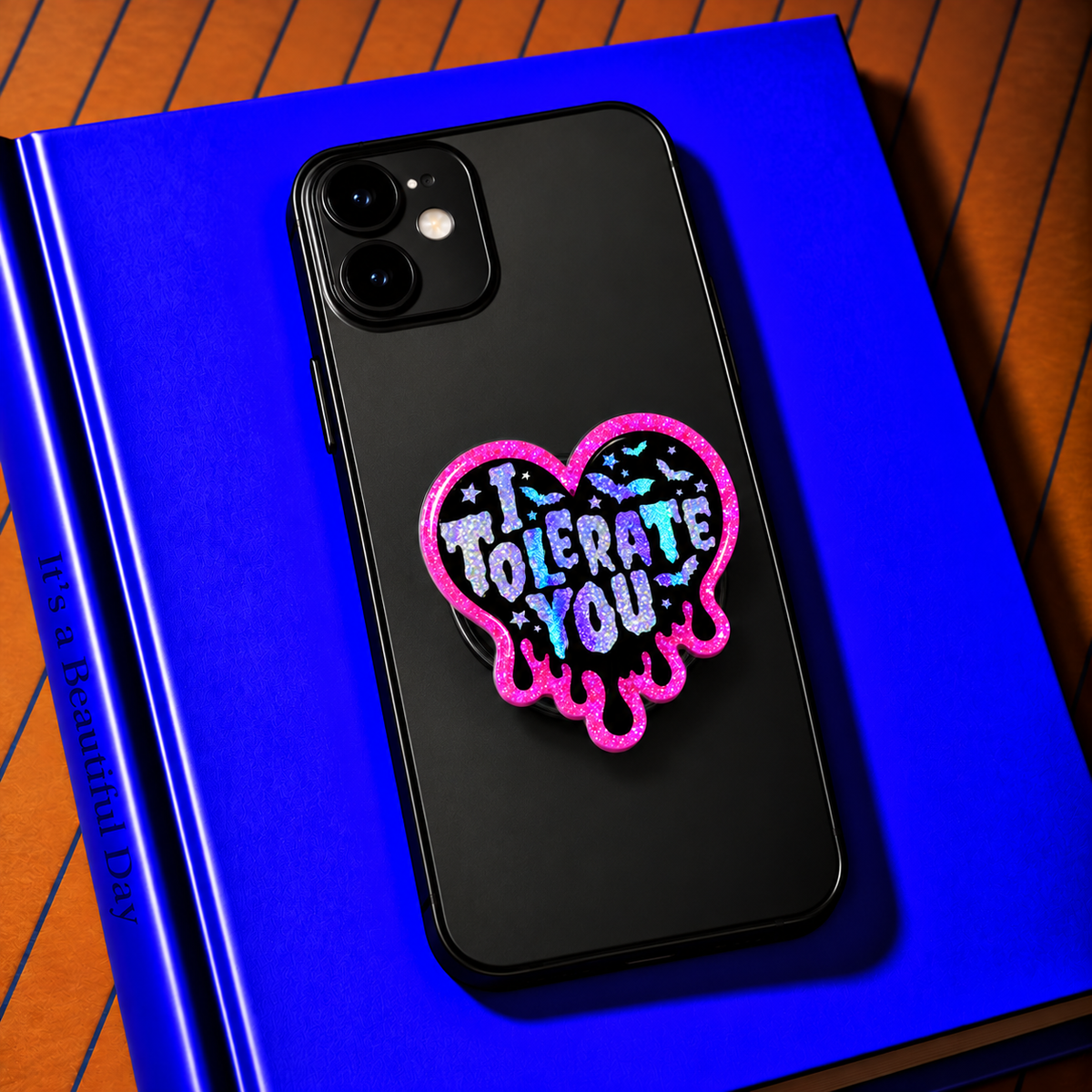 I Tolerate You Heart Phone Tablet Grip