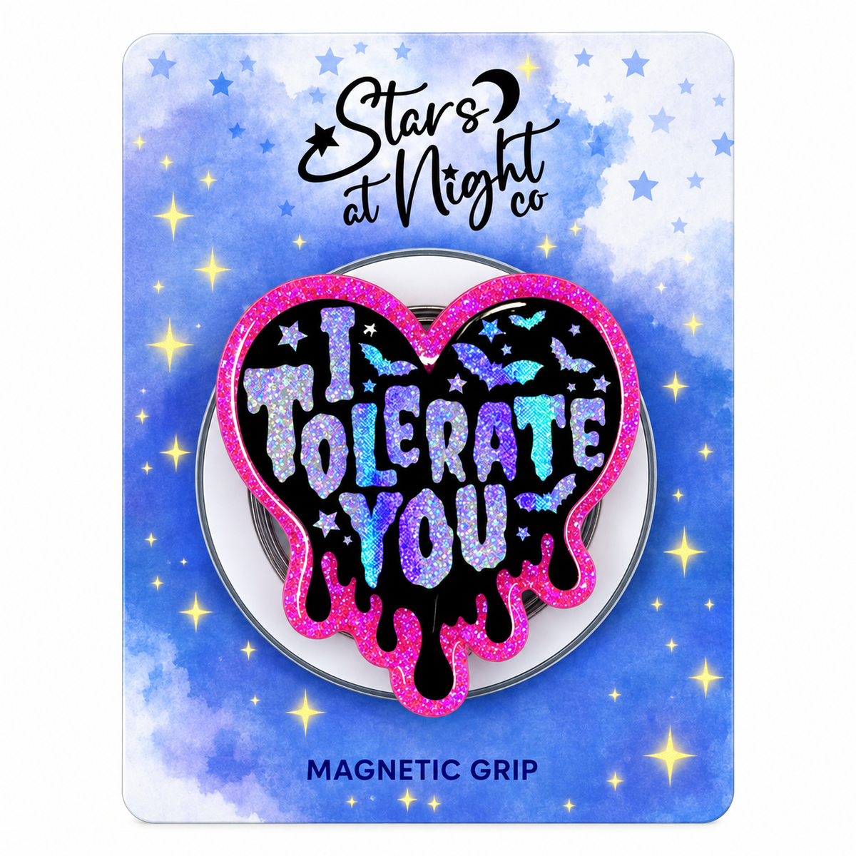 I Tolerate You Heart Phone Tablet Grip