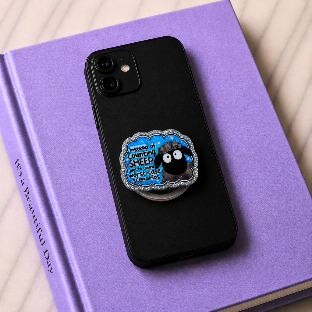 Instead of Counting Sheep Phone Tablet Grip