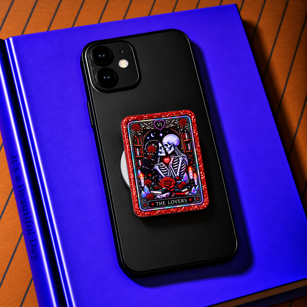 Lovers Tarot Card Phone Tablet Grip