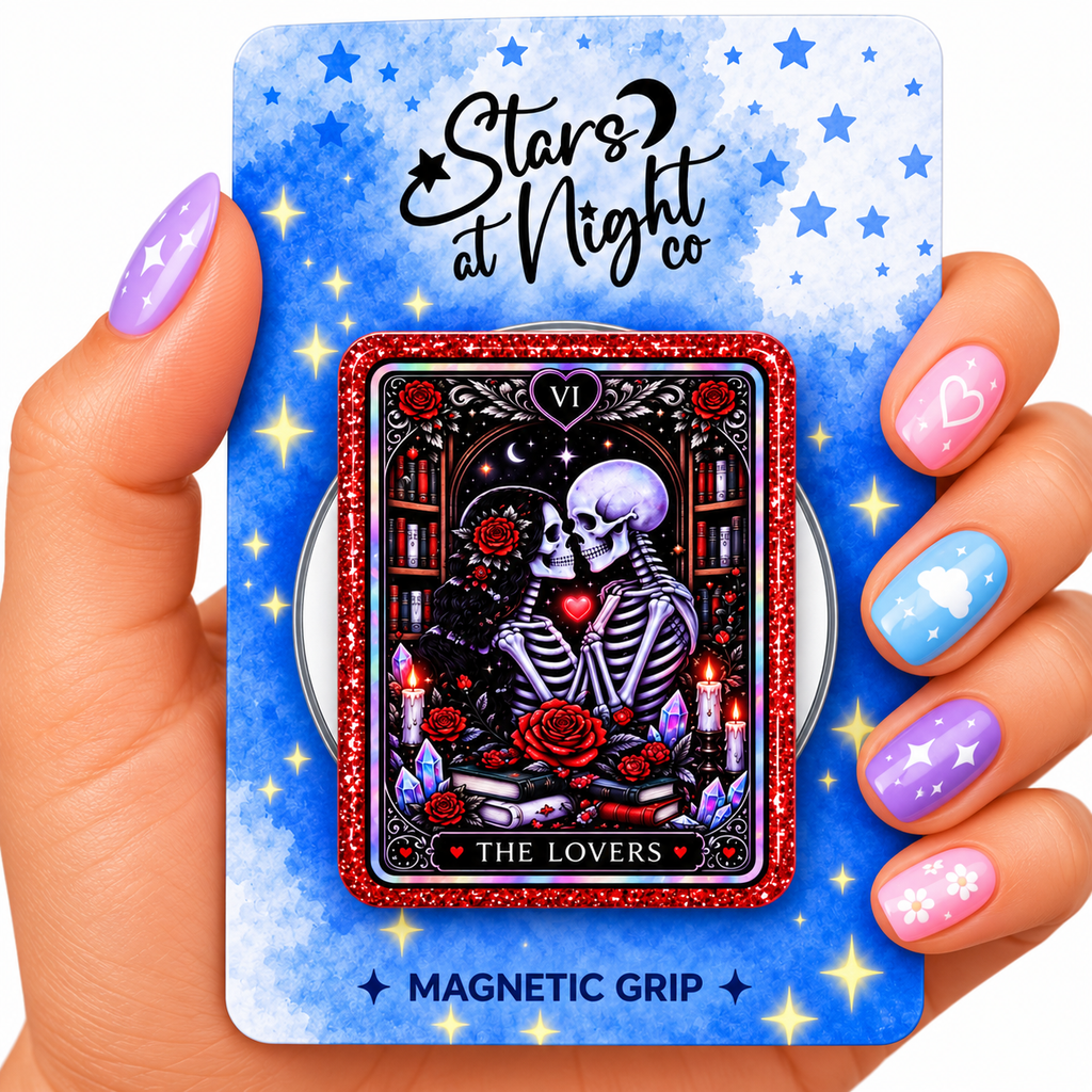 Lovers Tarot Card Phone Tablet Grip