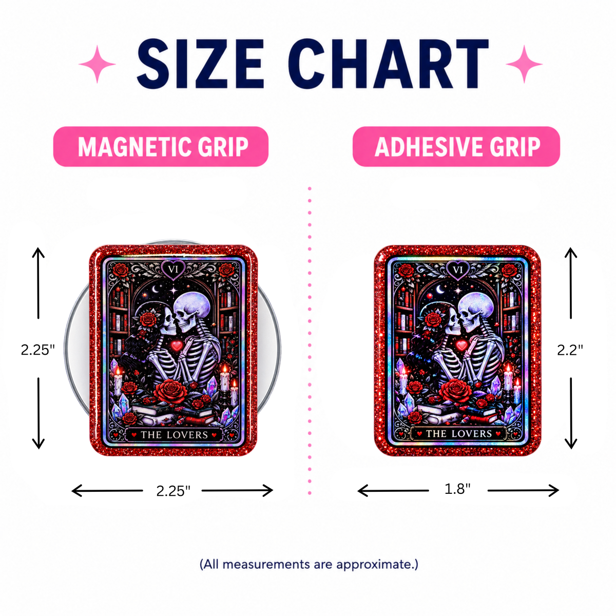 Lovers Tarot Card Phone Tablet Grip