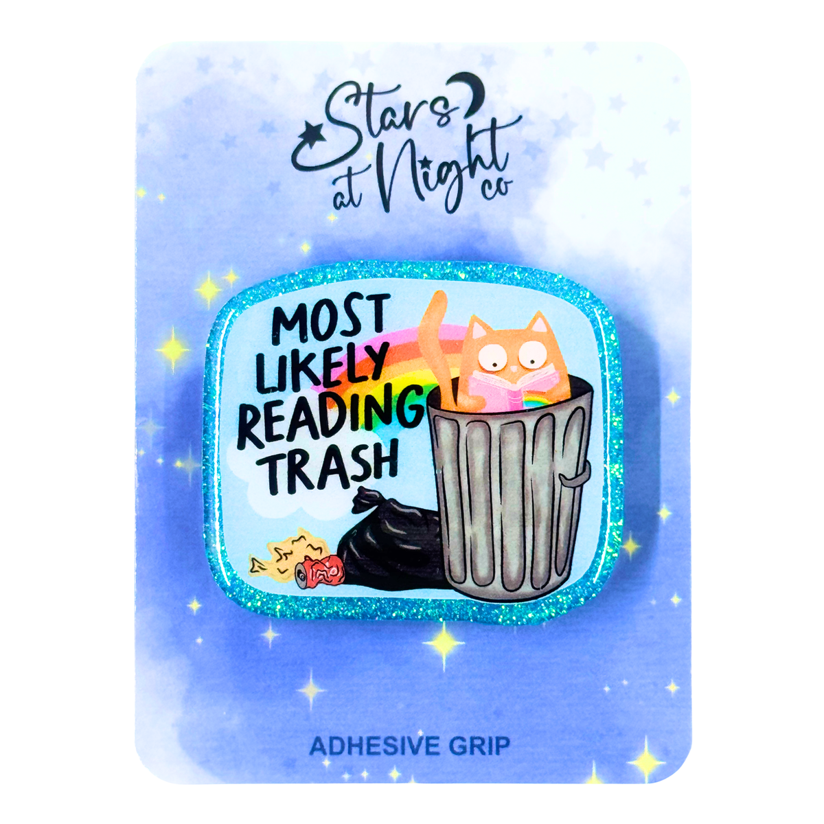 Most Likely Reading Trash Phone Tablet Grip