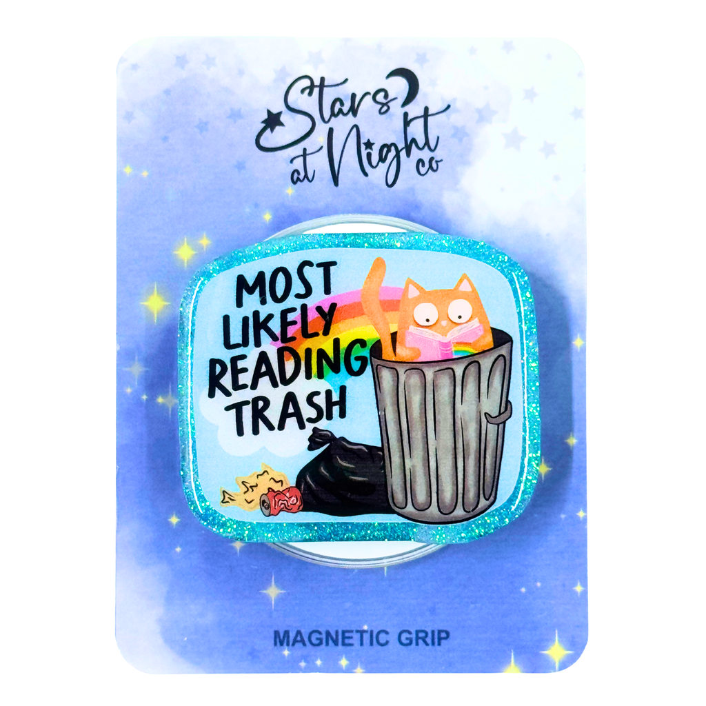 Most Likely Reading Trash Phone Tablet Grip