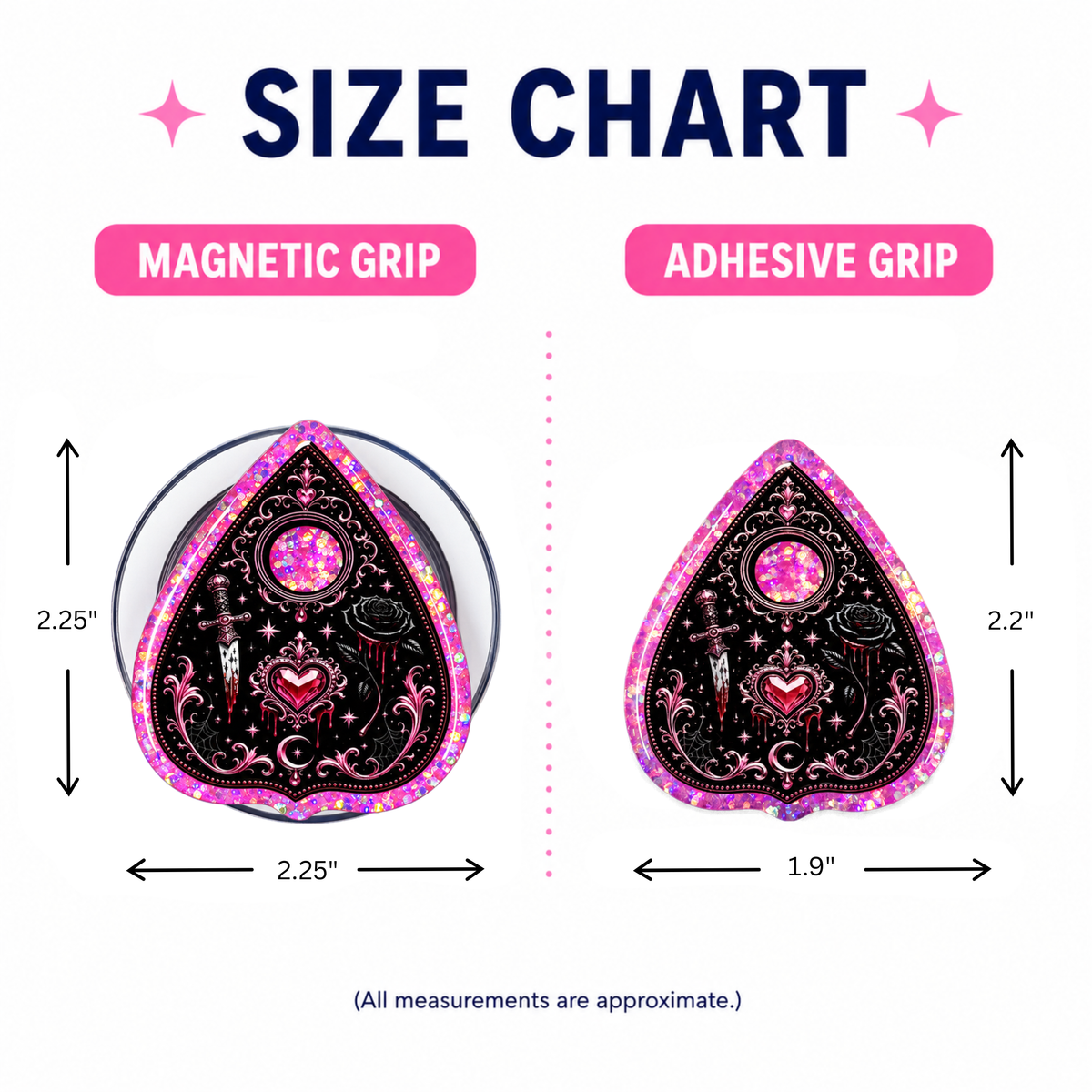 Dark Romance Planchette Phone Tablet Grip