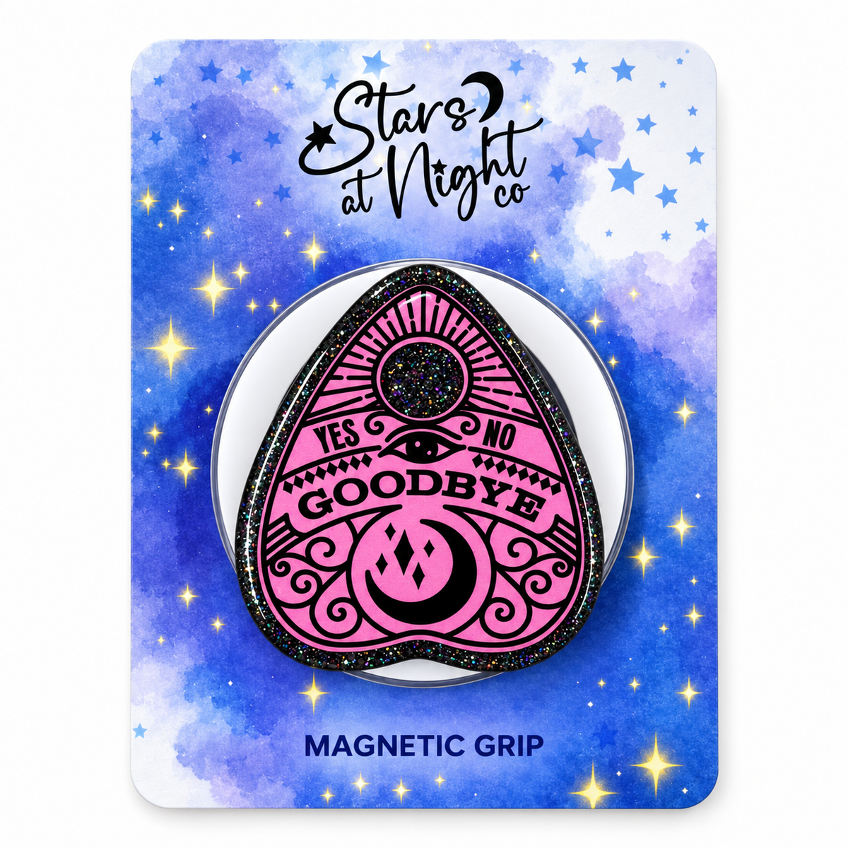 Pink Planchette Phone Tablet Grip