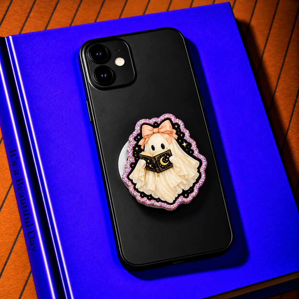 Satin Ghost Phone Tablet Grip