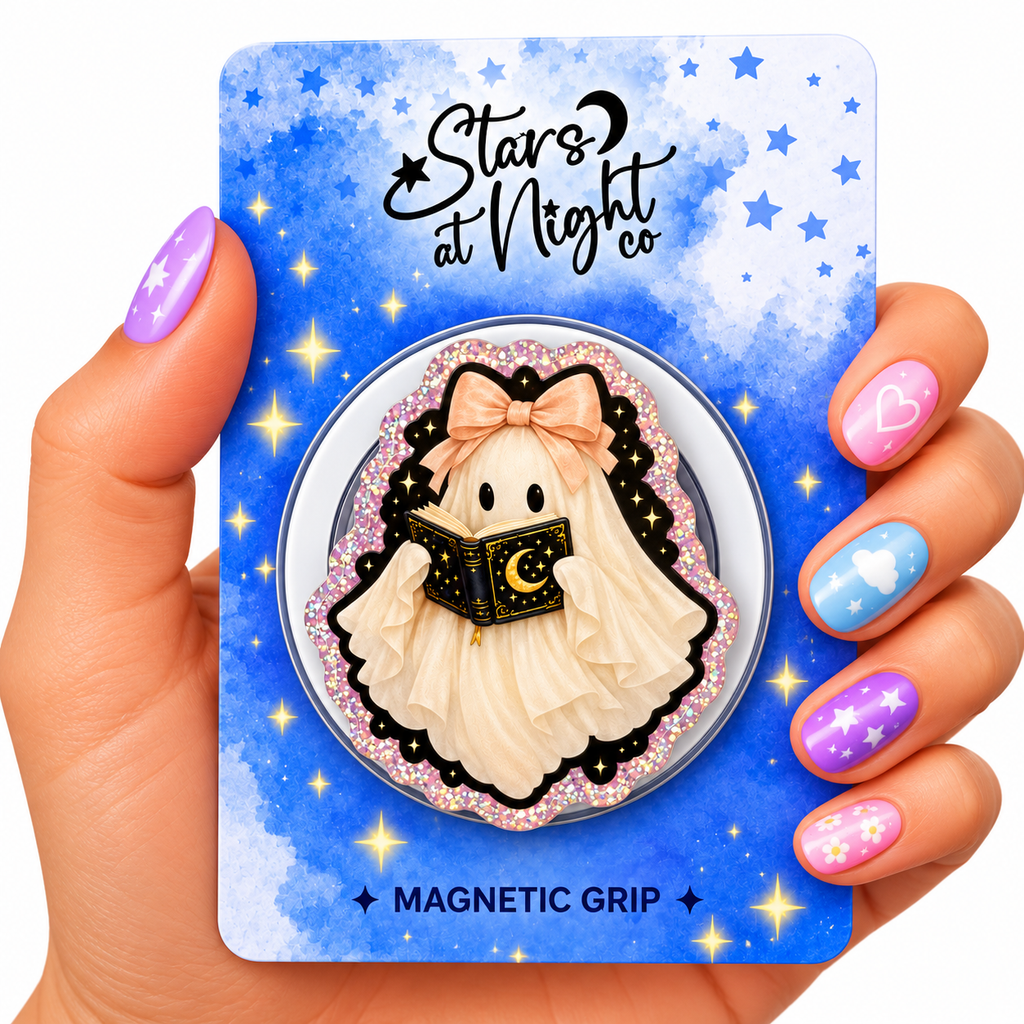 Satin Ghost Phone Tablet Grip
