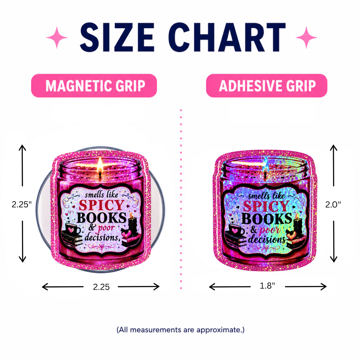 Spicy Books Candle Phone Tablet Grip