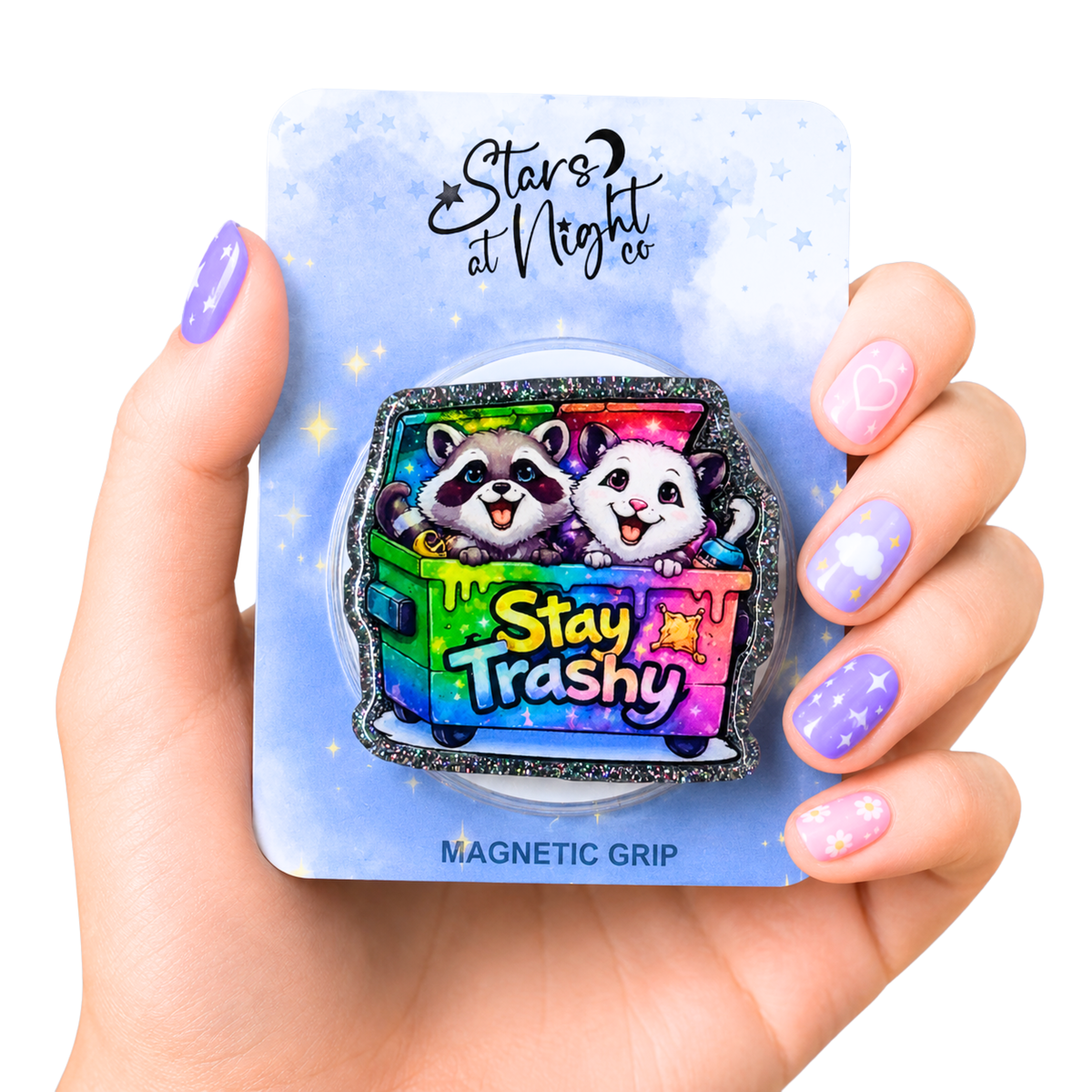 Stay Trashy Phone Tablet Grip