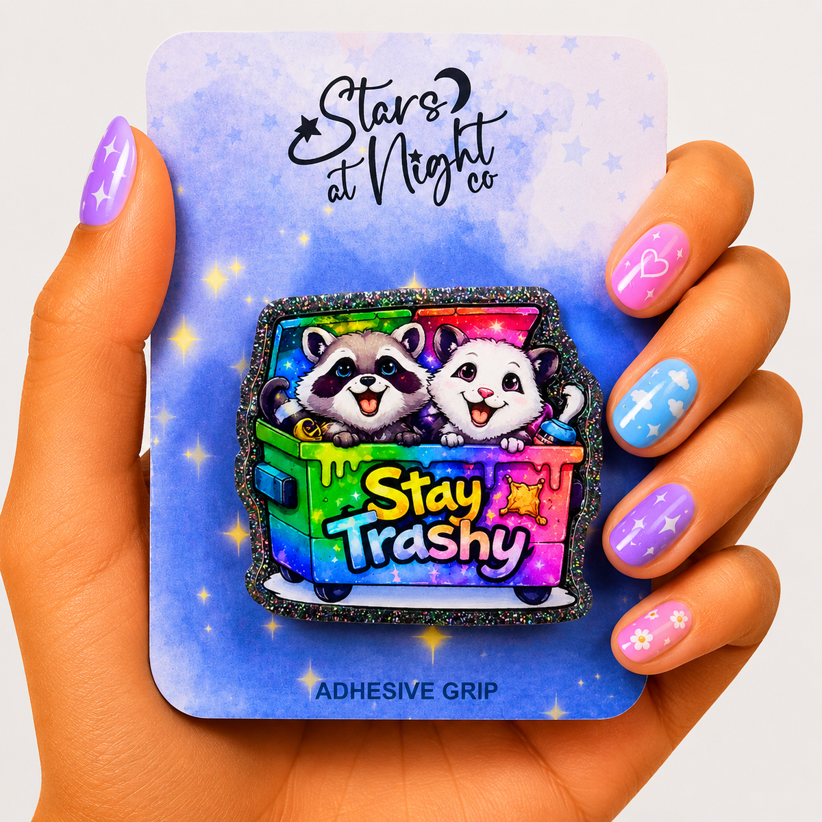 Stay Trashy Phone Tablet Grip