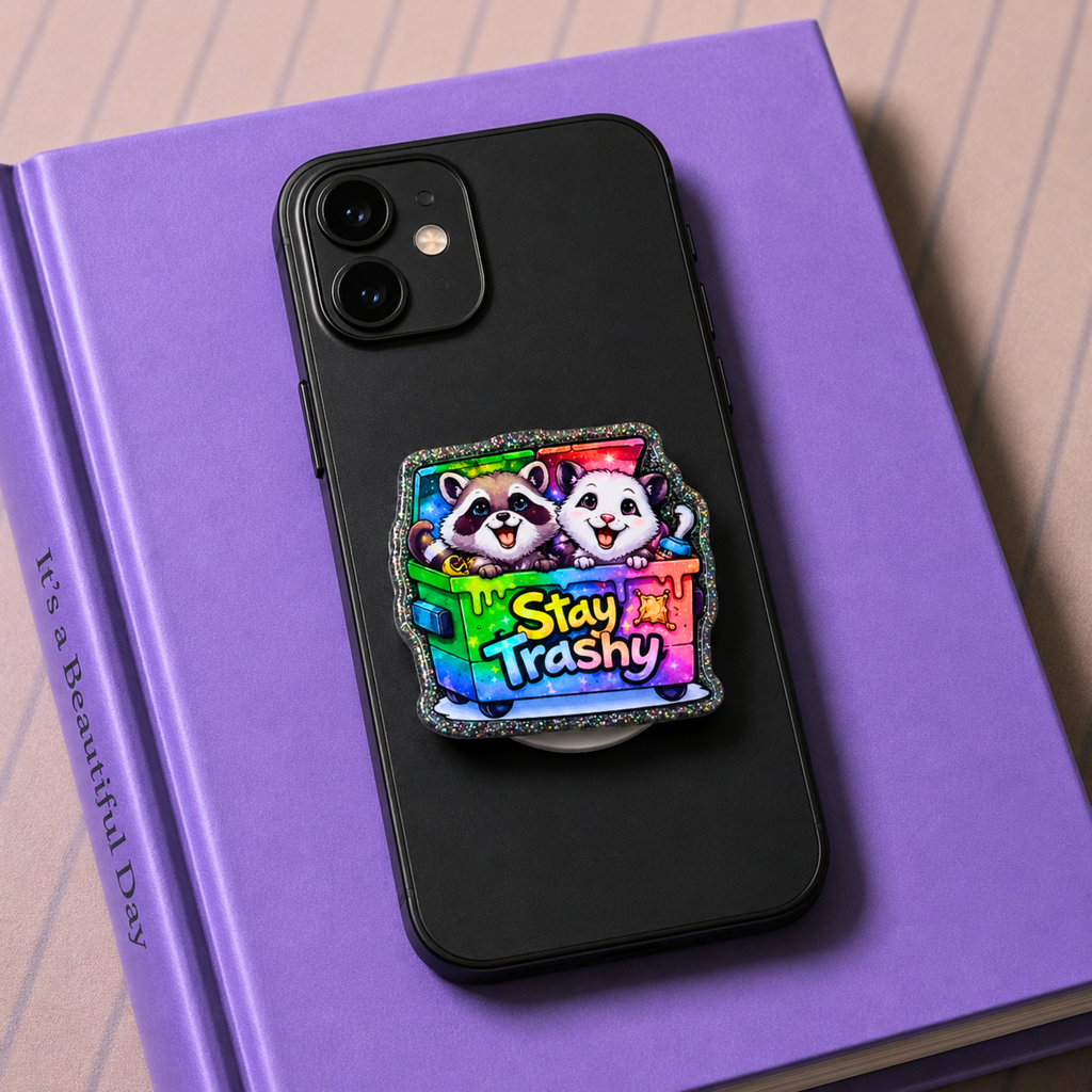 Stay Trashy Phone Tablet Grip