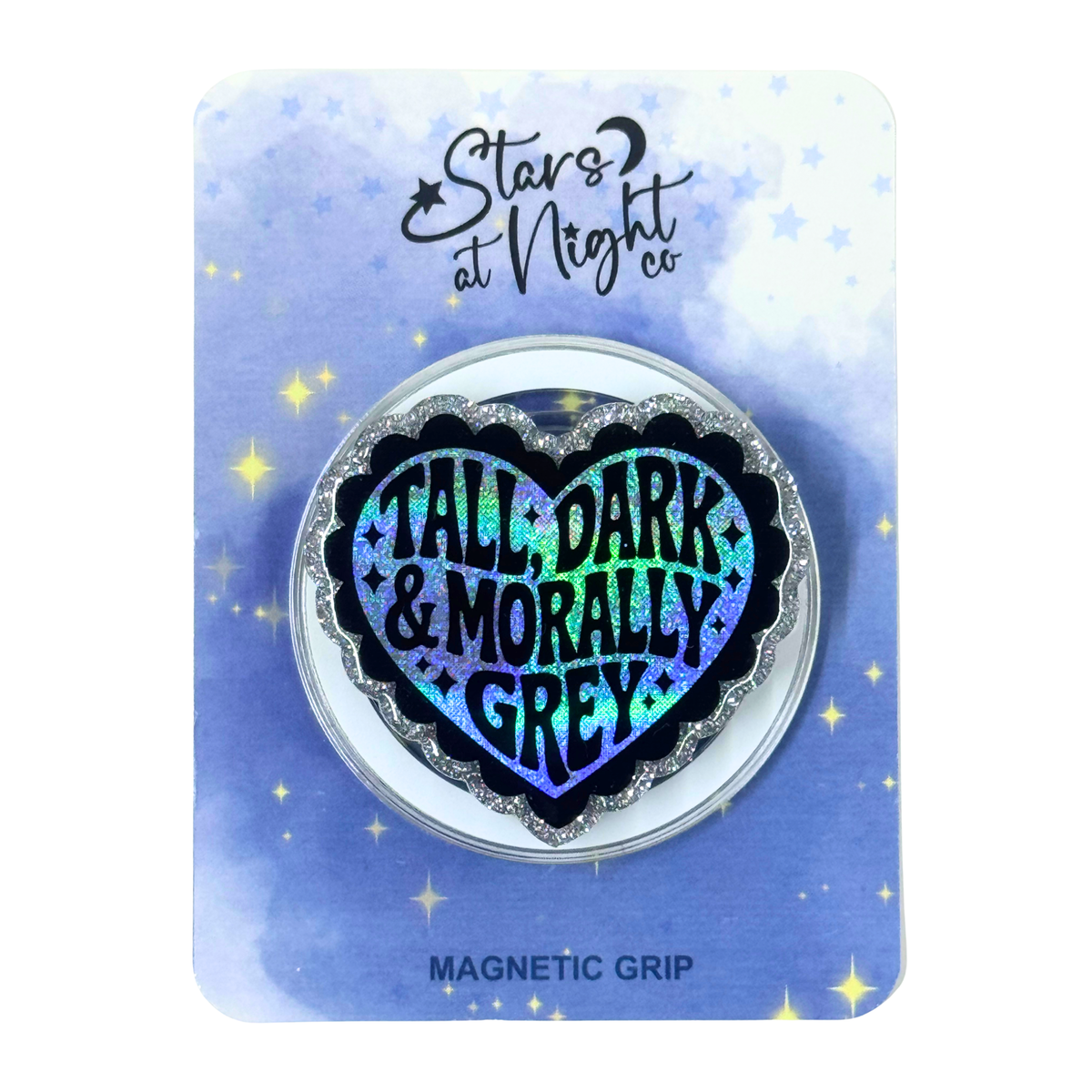 Tall Dark & Morally Grey Phone Tablet Grip