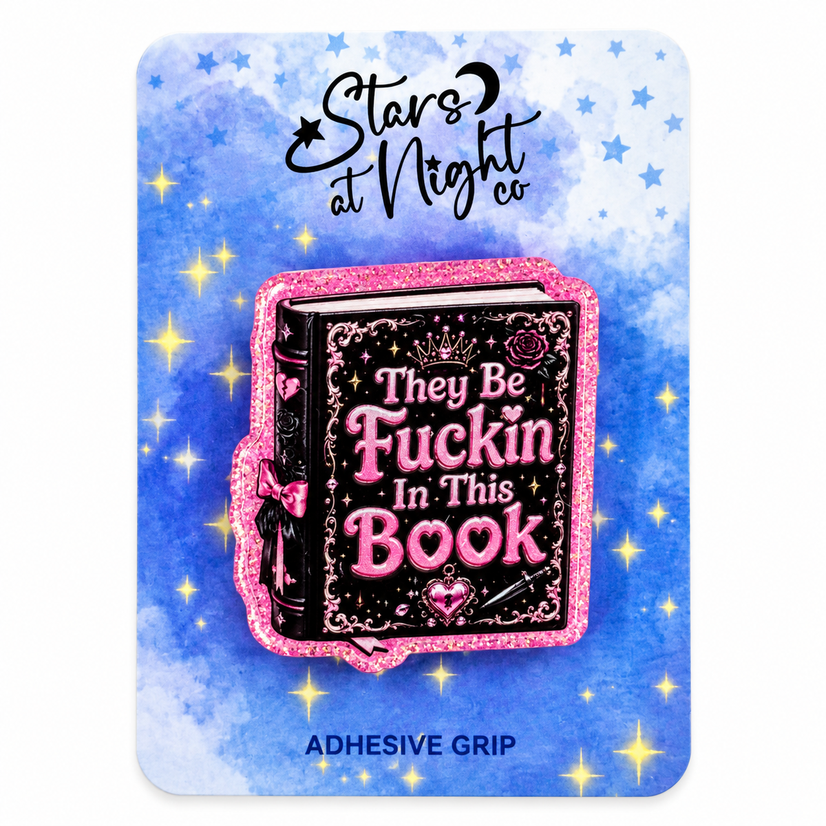 They Be Fuckin In This Book Phone Tablet Grip