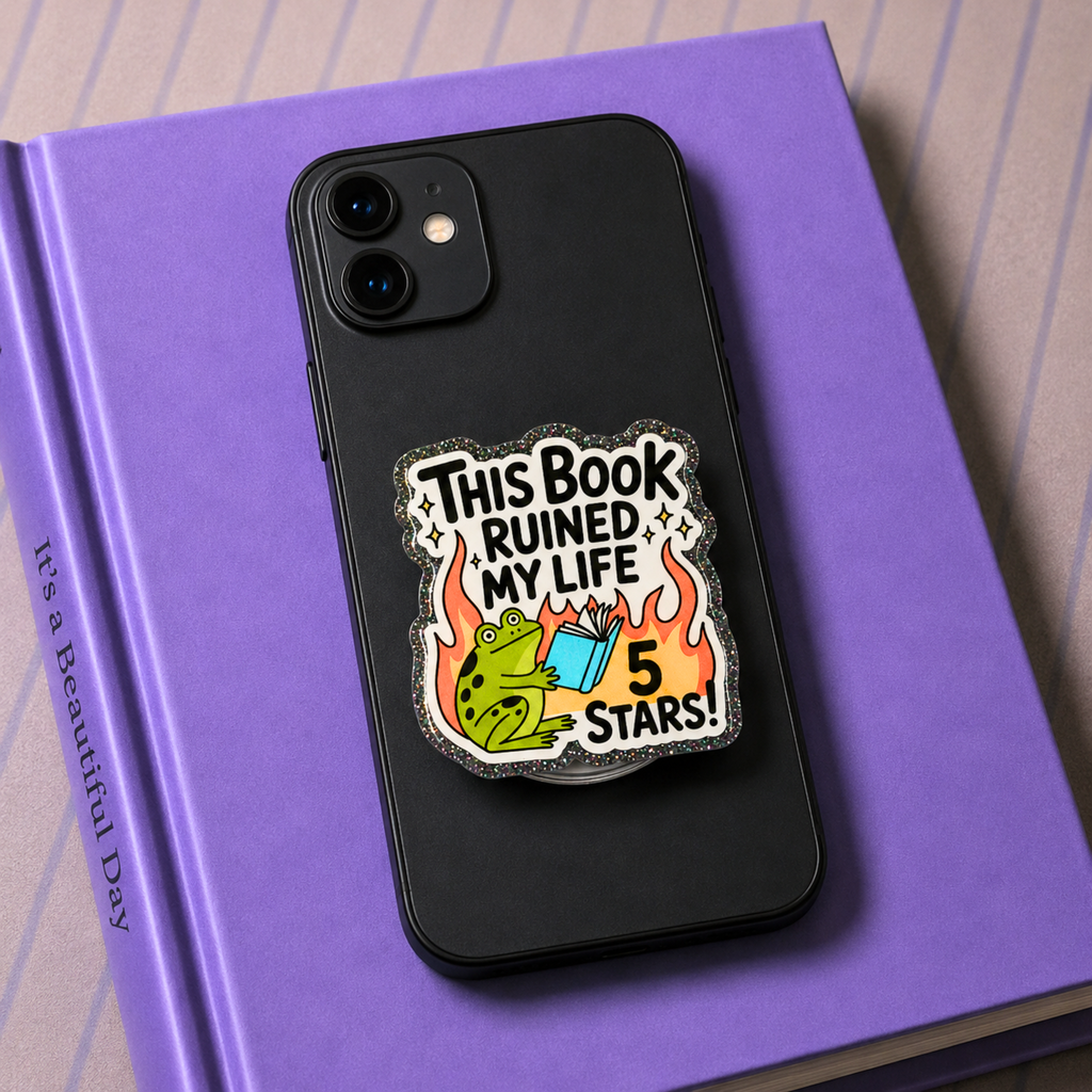 This Book Ruined My Life Phone Tablet Grip