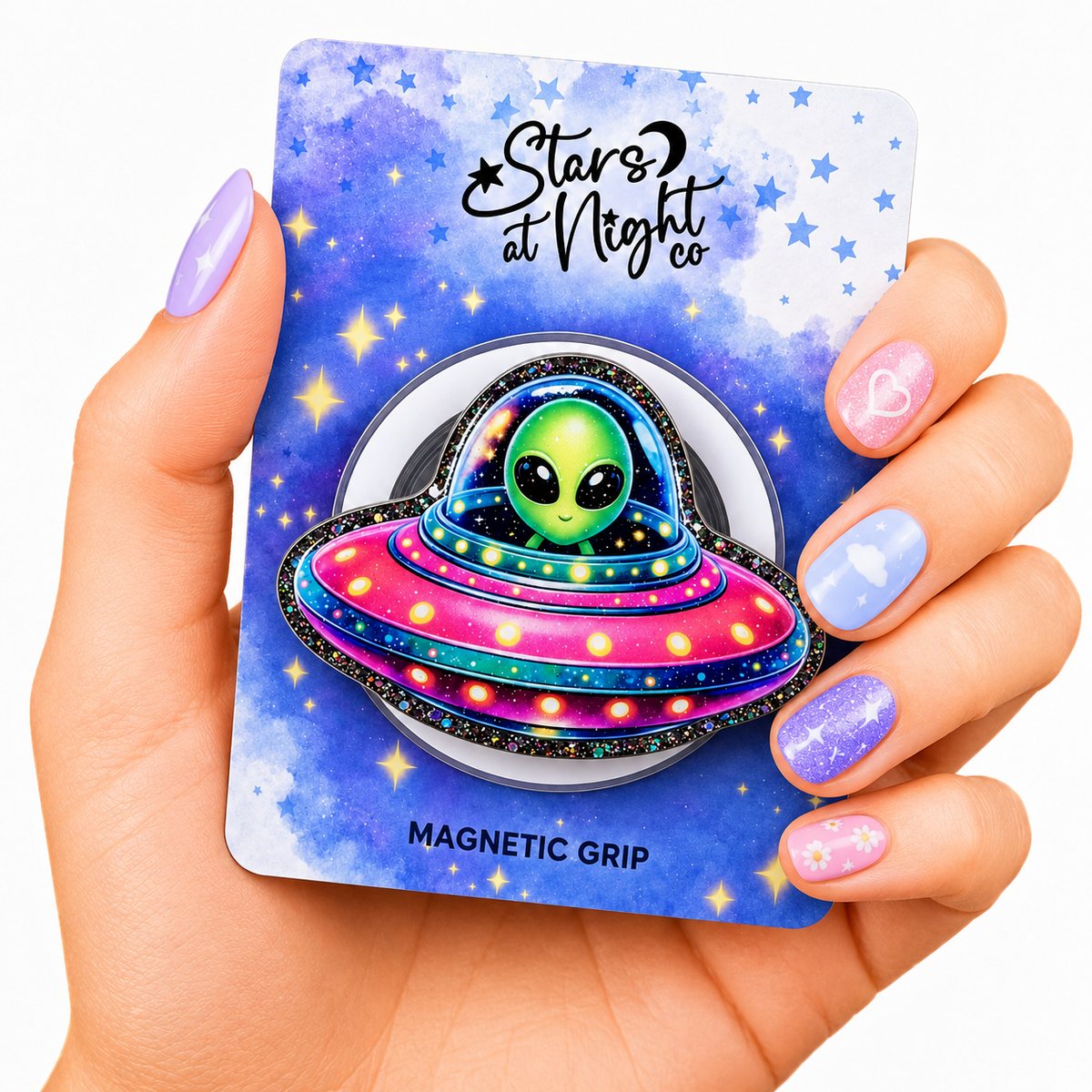 UFO Alien Phone Tablet Grip