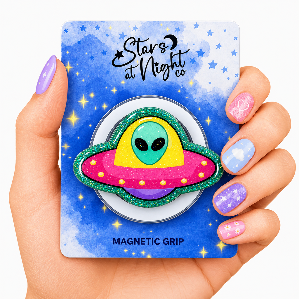 UFO Alien Phone Tablet Grip