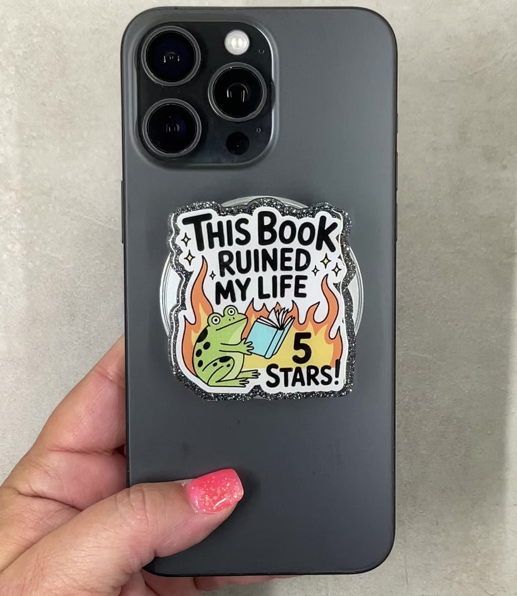 This Book Ruined My Life Phone Tablet Grip