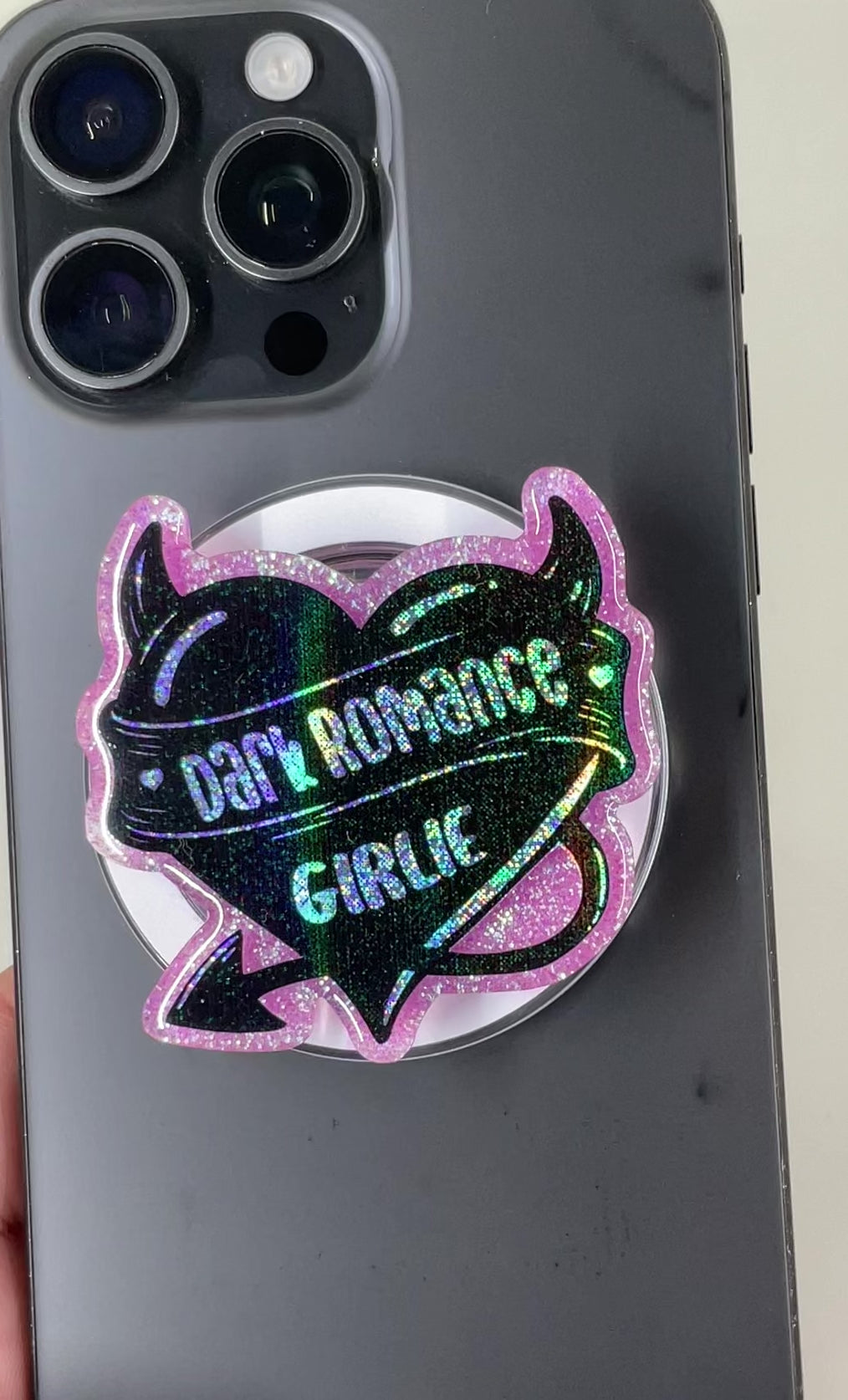 Dark Romance Girlie Phone Tablet Grip