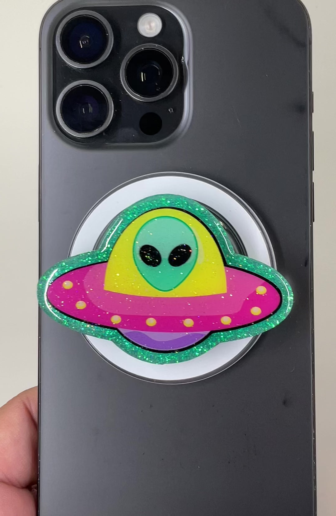 UFO Alien Phone Tablet Grip