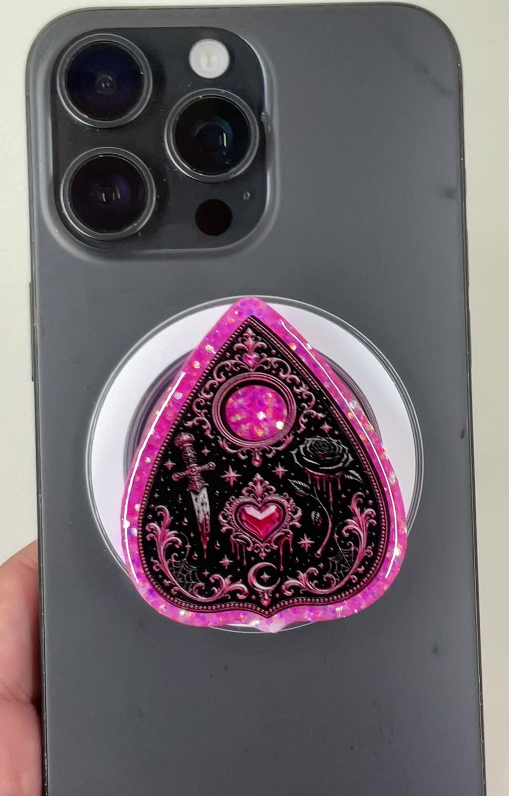 Dark Romance Planchette Phone Tablet Grip