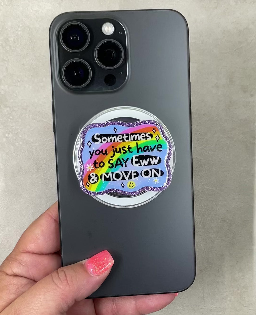 Sometimes You Just Have To Say Eww Phone Tablet Grip