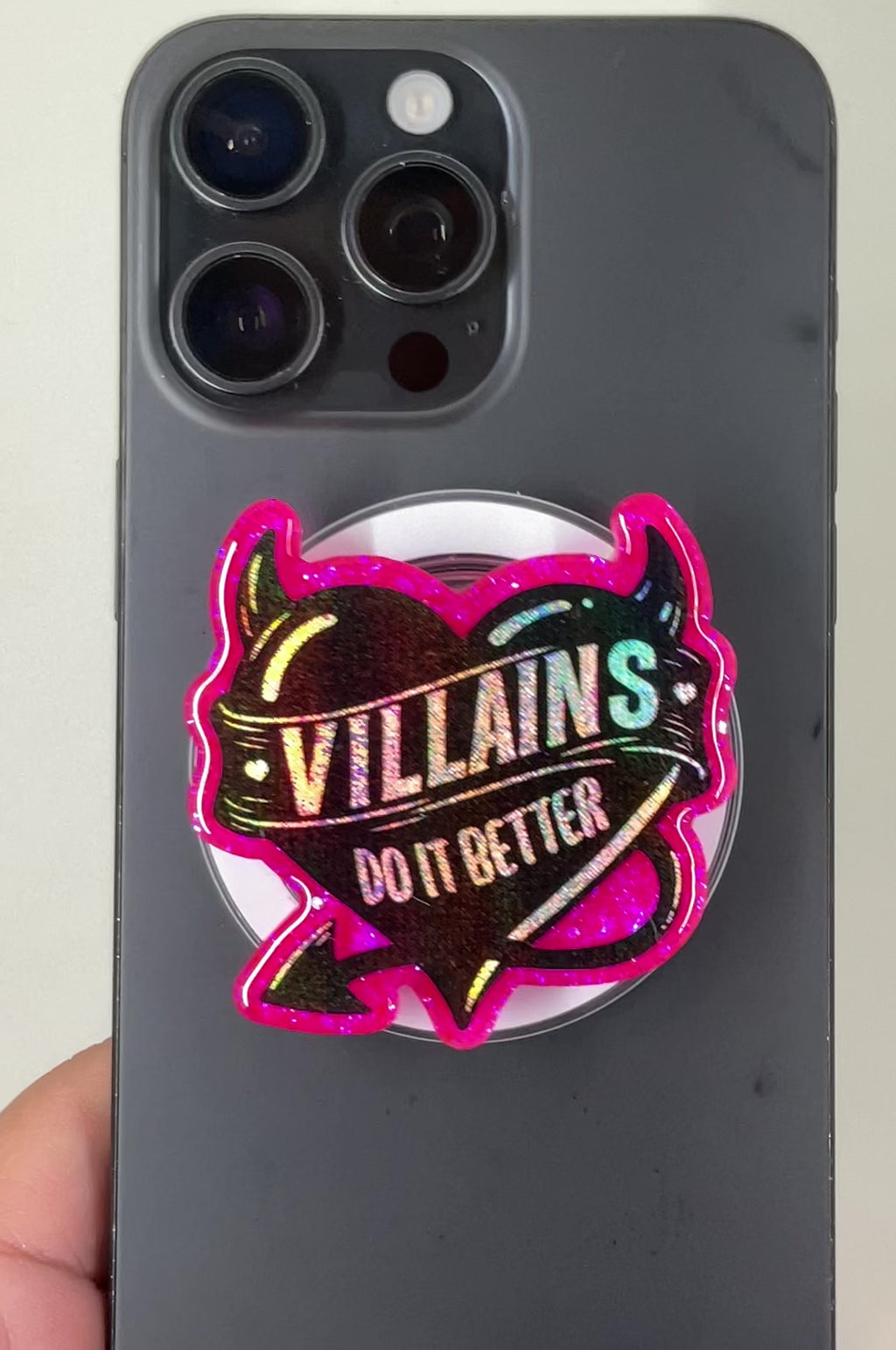 Villains Do It Better Phone Tablet Grip