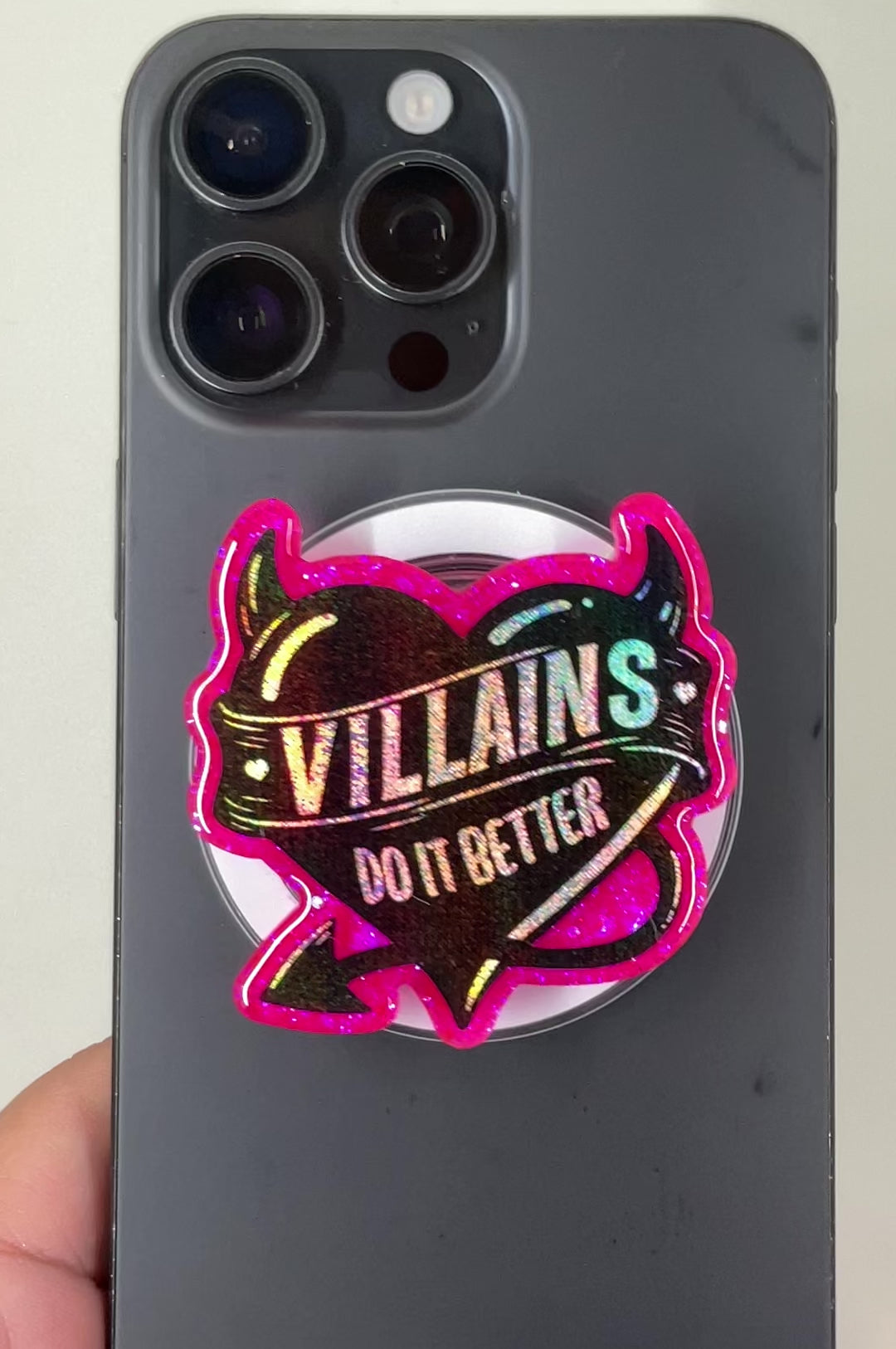 Villains Do It Better Phone Tablet Grip
