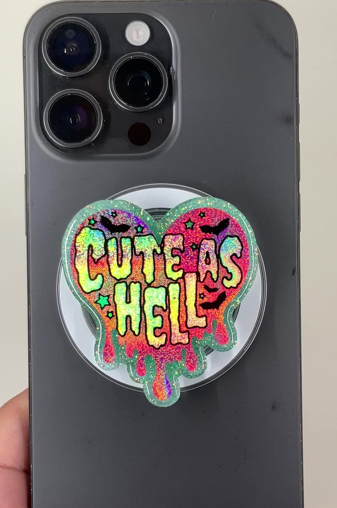 Cute As Hell Phone Tablet Grip