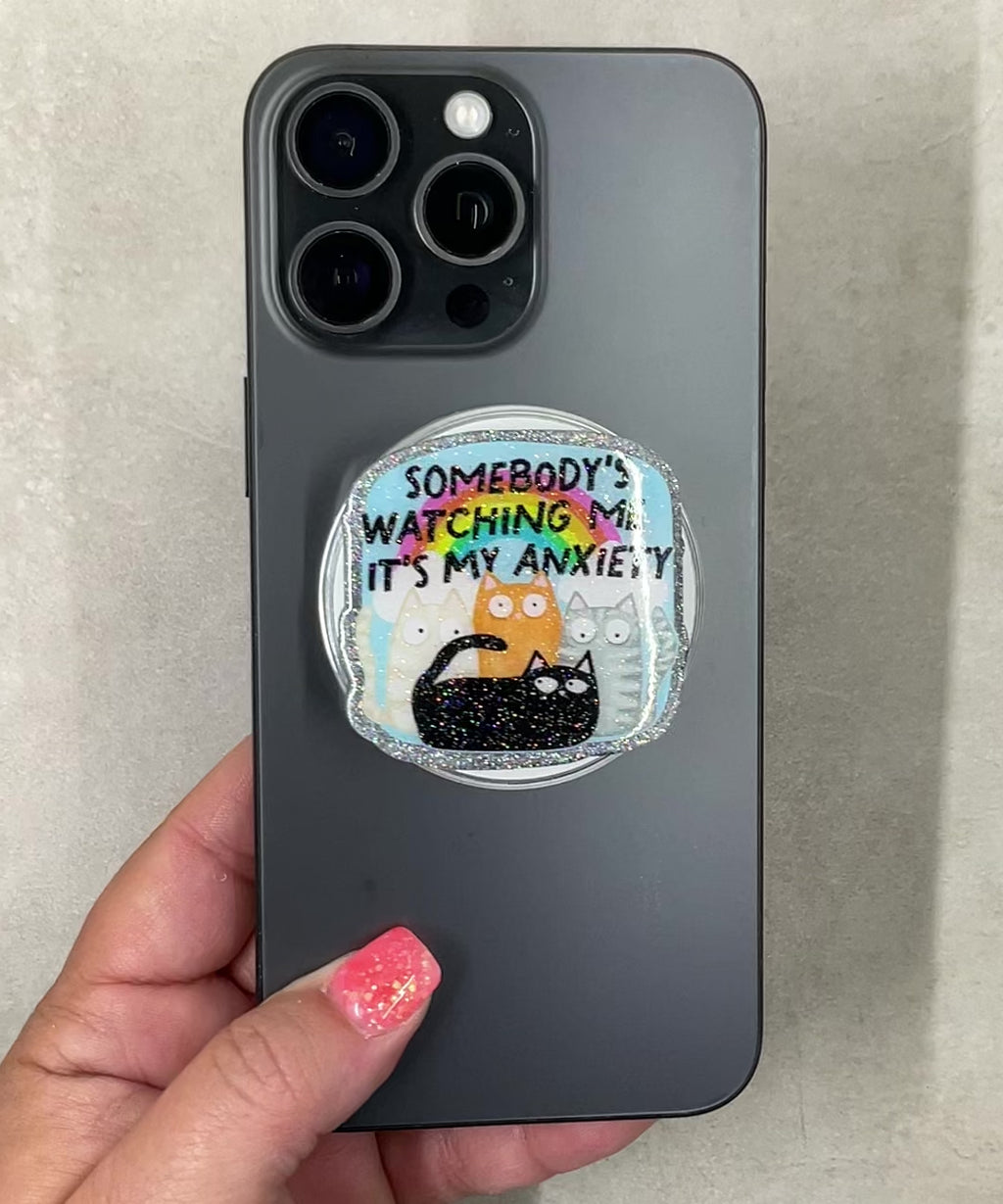 Somebody's Watching Me Phone Tablet Grip
