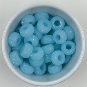 Light Blue Sparkle Bead Large