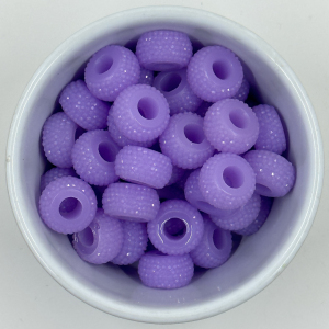 Light Purple Sparkle Bead Large