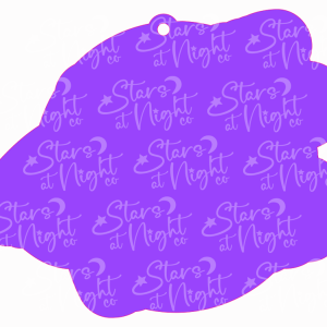 Moons Out Brooms Out Keychain Size Acrylic 3" w/Hole