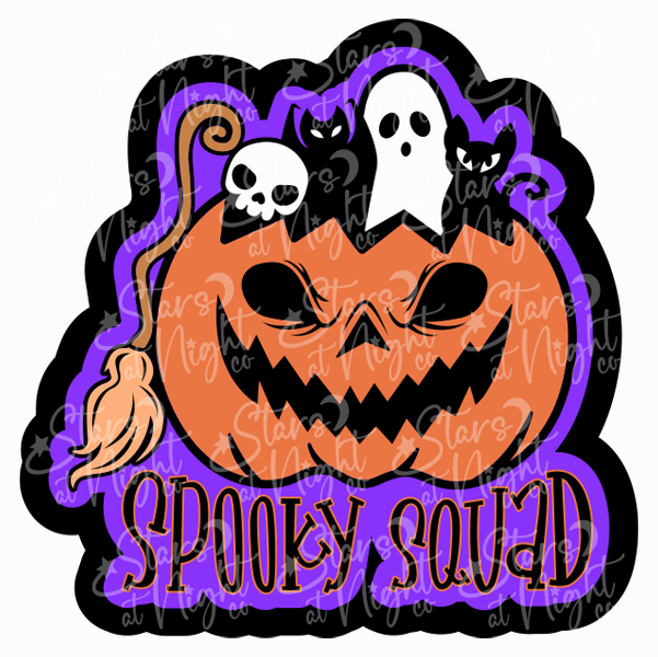 Spooky Squad Acrylic/Decal Combo
