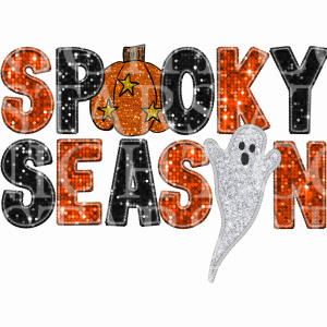 Spooky Season Pumpkin Ghost
