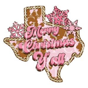 Pink Texas Christmas