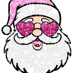 Pink Santa Faux