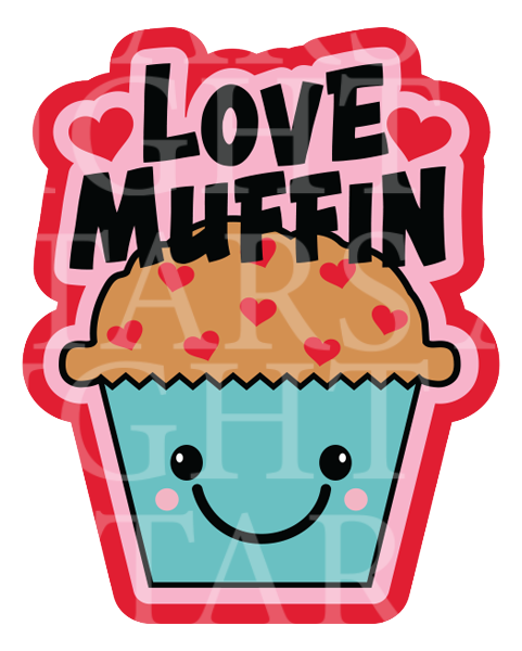 Love Muffin Acrylic Decal Combo