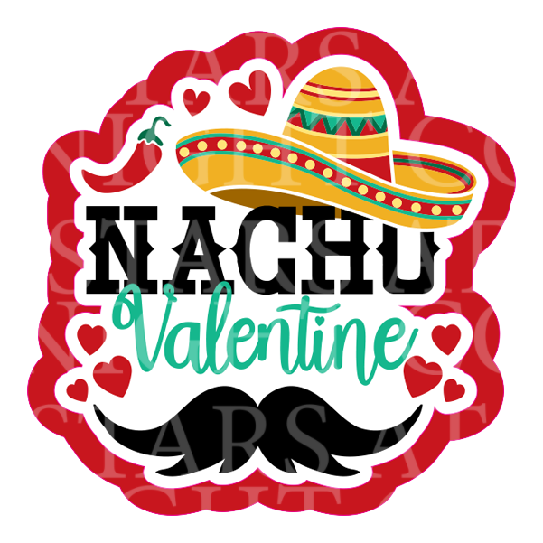 Nacho Valentine Acrylic/Decal Combo