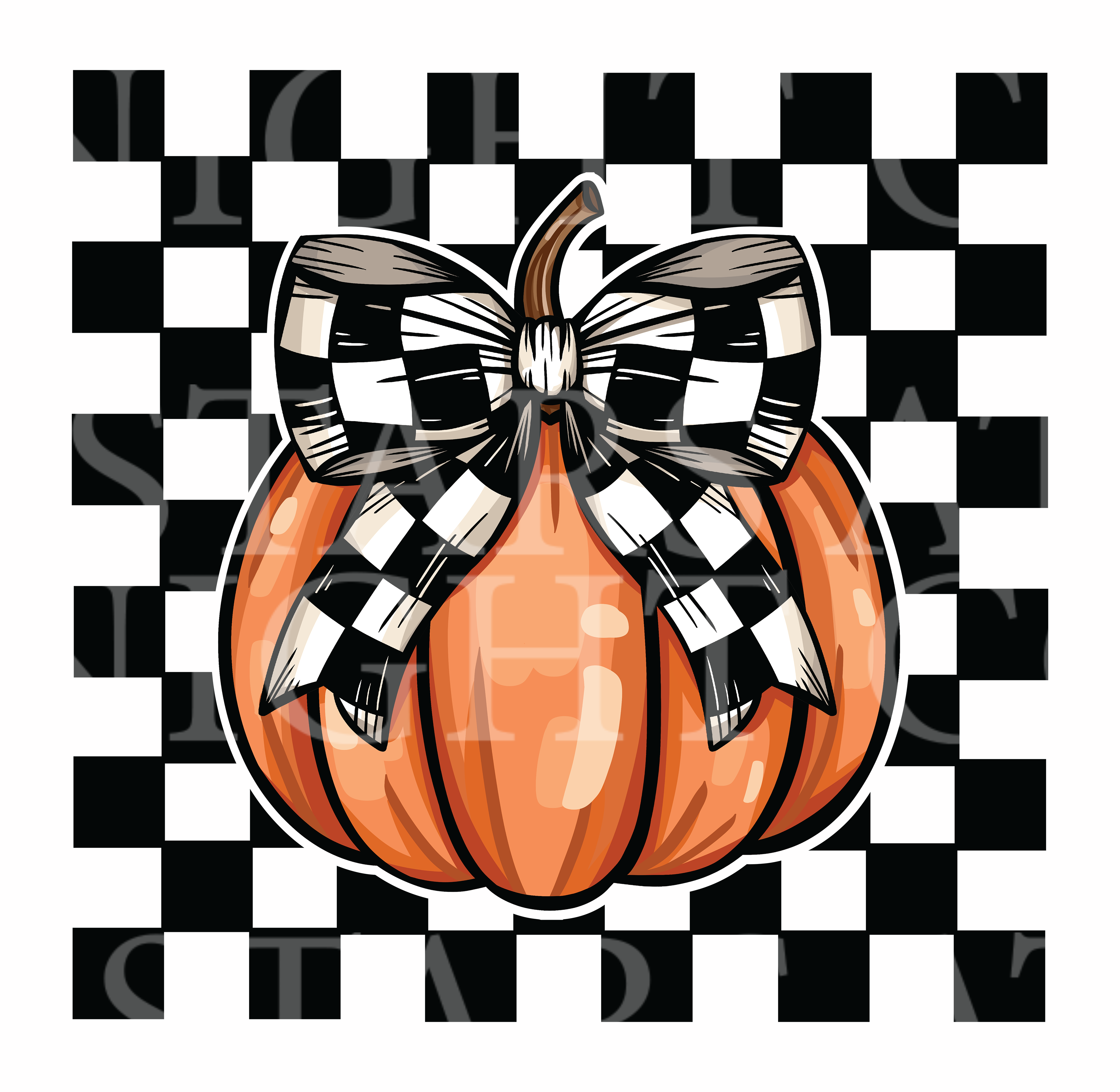 Checkered Pumpkin