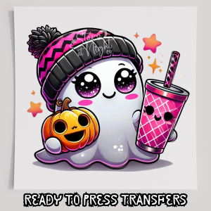 Ghost with Pink Drink