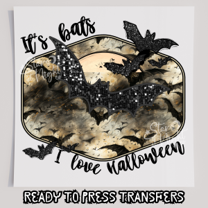 Its Bats I Love Halloween