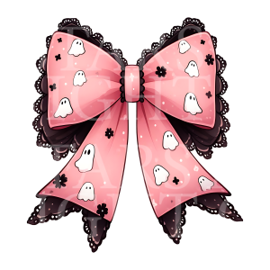 Pink Bow Ghost