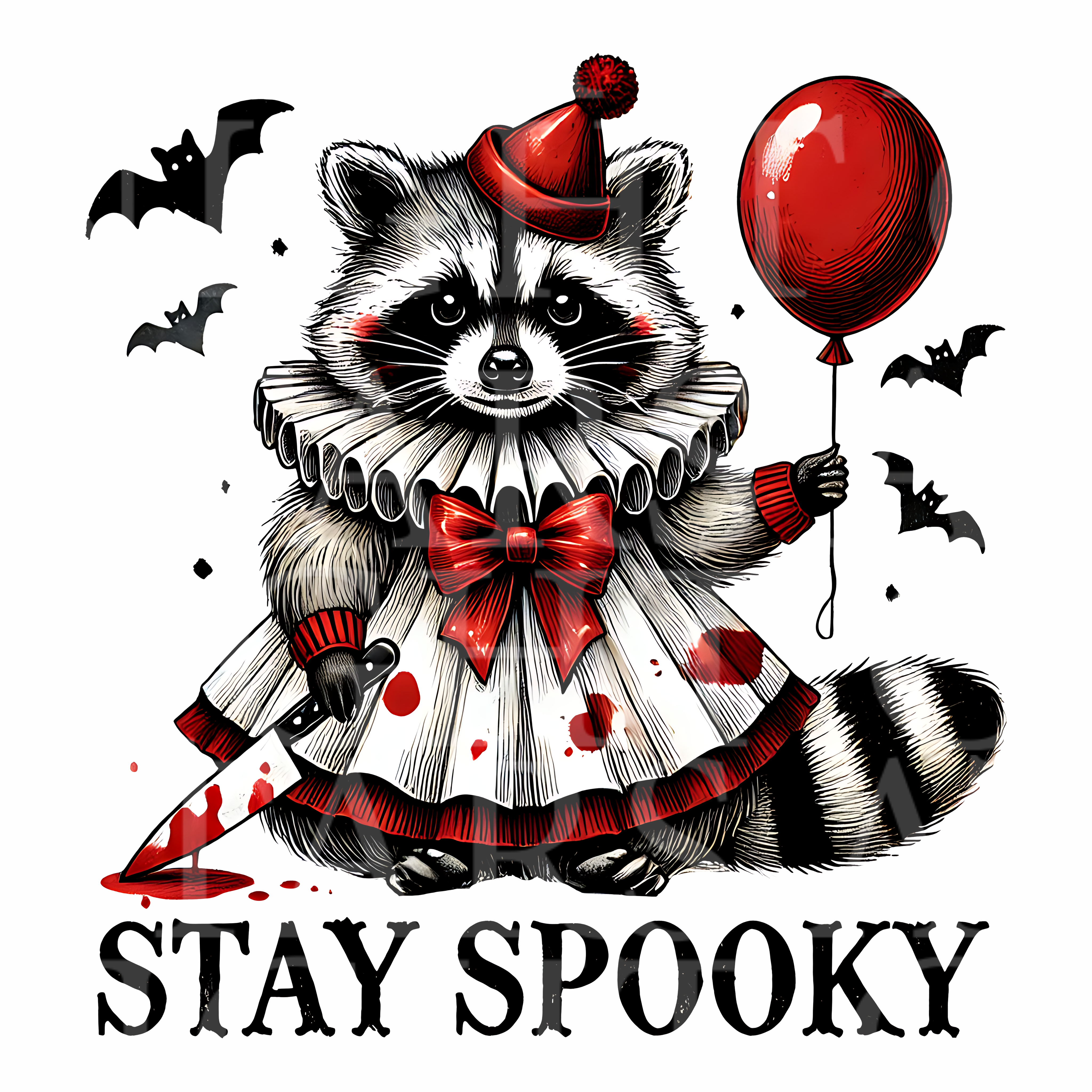 Stay Spooky Raccoon