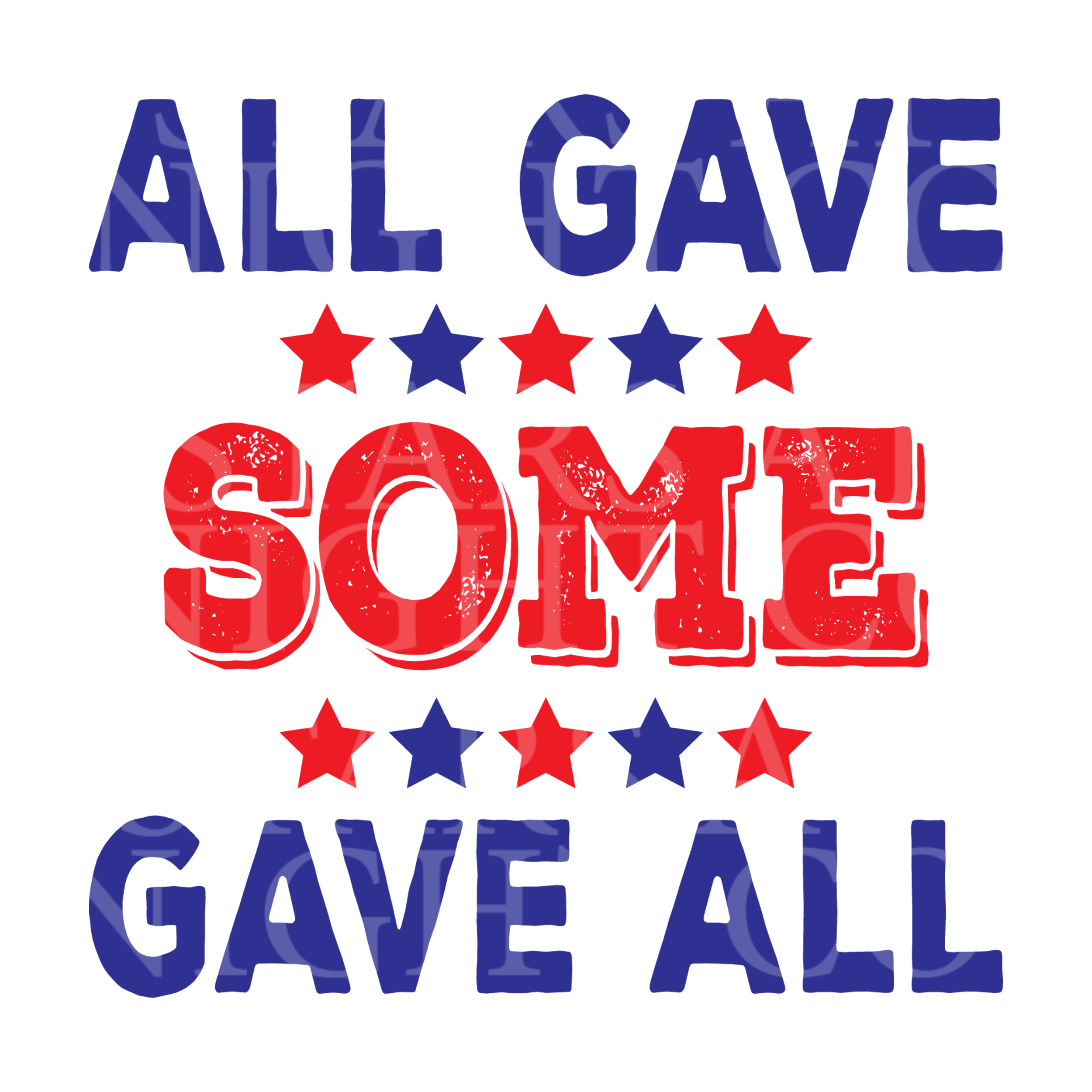 All Gave Some